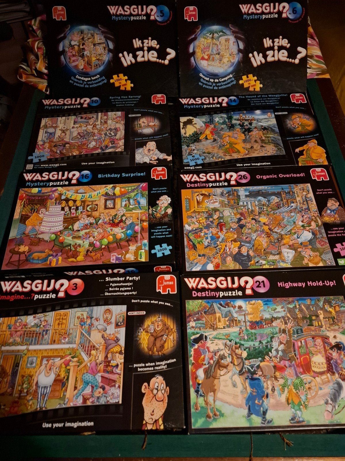 Wasgij puzzels 950 of 1000 stuks, Ophalen of Verzenden, 500 t/m 1500 stukjes, Zo goed als nieuw