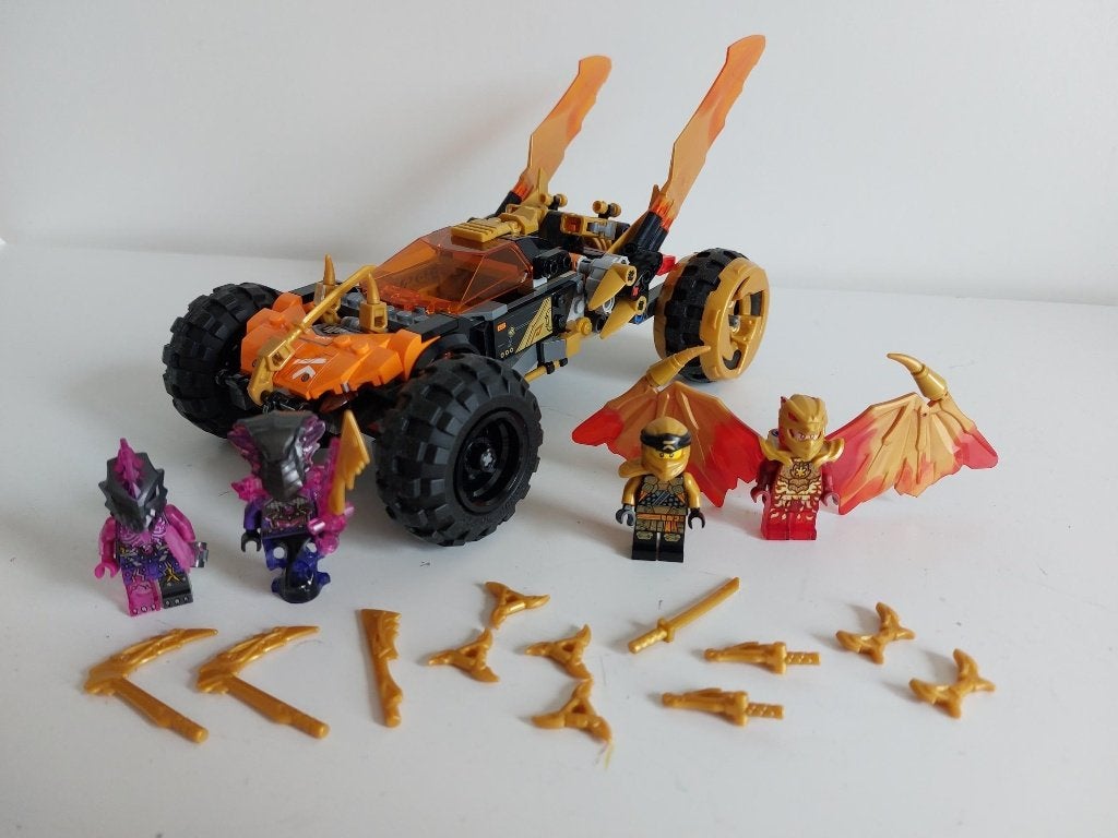 Lego Ninjago 71769 - Cole's Dragon Cruiser, Compleet, Lego, Ophalen of Verzenden, Zo goed als nieuw