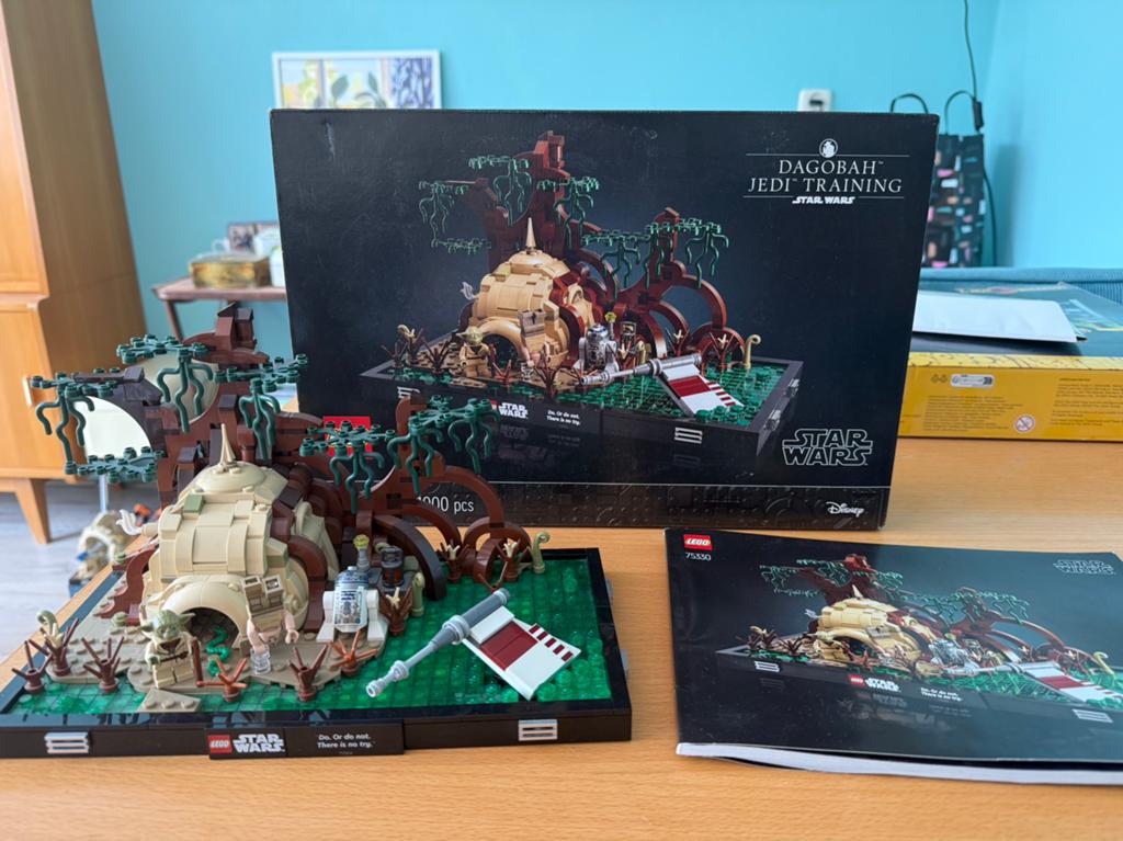 lego star wars 75330 Dagobah jedi training, Star Wars, Lego, Ophalen of Verzenden, Zo goed als nieuw