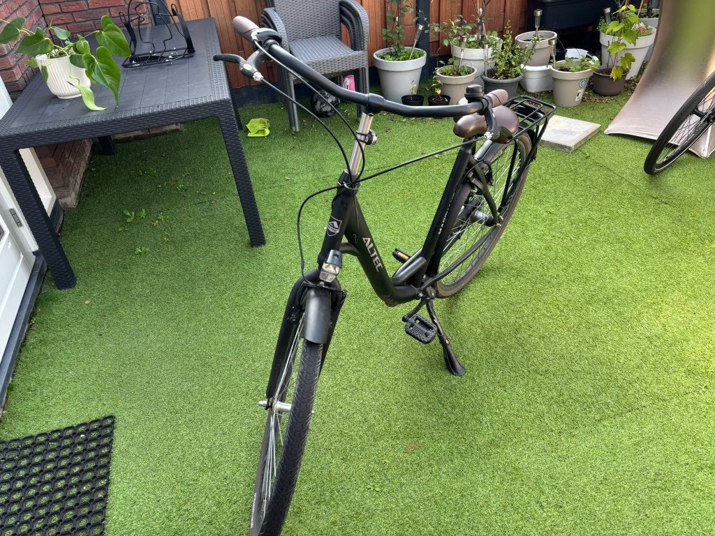 Foto 5 van Fiets Crown Rio Plus D53 stadsfiets – mat zwart maat 53
