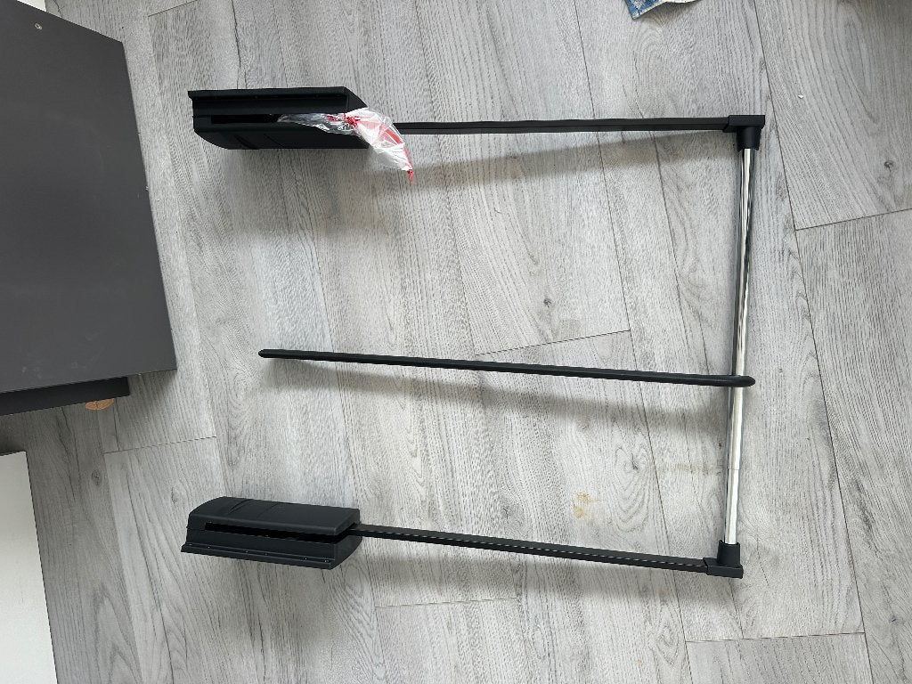 Verstelbare uittrekbare kledingroede, Ophalen, Nieuw, 50 tot 100 cm, Minder dan 100 cm