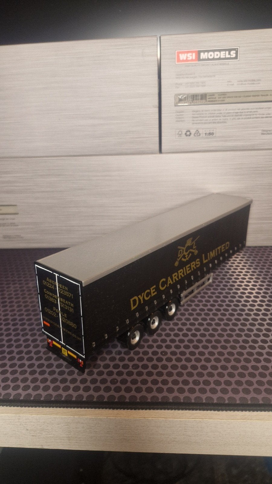 trailer corgi, Ophalen of Verzenden, Zo goed als nieuw, Bus of Vrachtwagen, Corgi