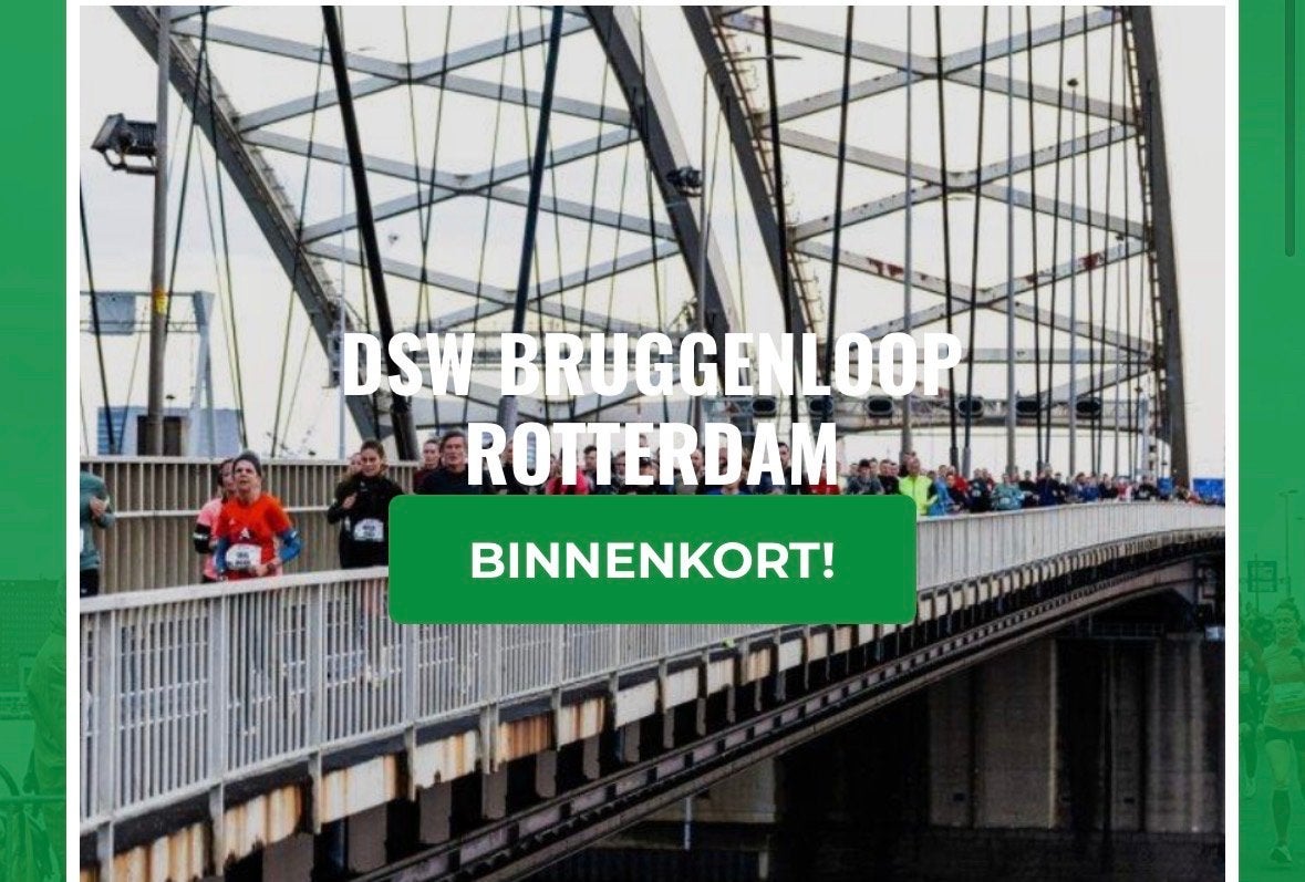 Startbewijs Bruggenloop Rotterdam