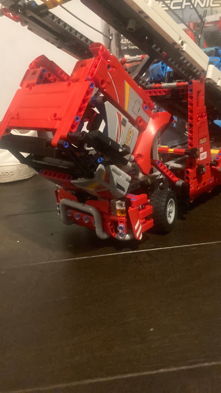 Nette autotransporter technic lego, Compleet, Lego, Ophalen of Verzenden, Zo goed als nieuw