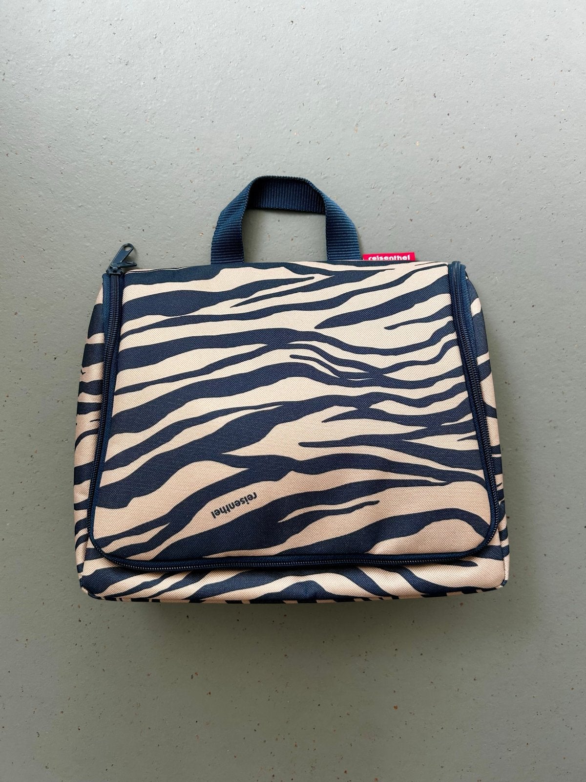 Reisenthel Toilettas Sumatra Blauw - XL, Sieraden, Tassen en Uiterlijk, Toilettassen, Verzenden, Zo goed als nieuw, Meerkleurig