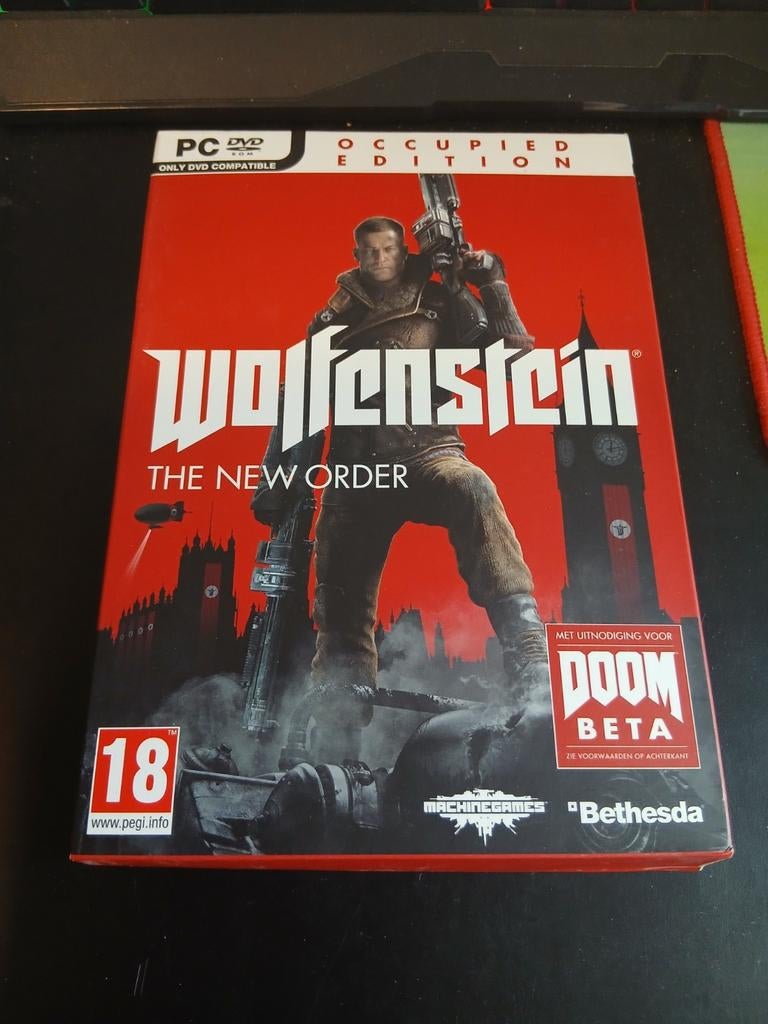 Wolfenstein the new order pc occupied edition, Vanaf 18 jaar, Shooter, 1 speler, Ophalen of Verzenden
