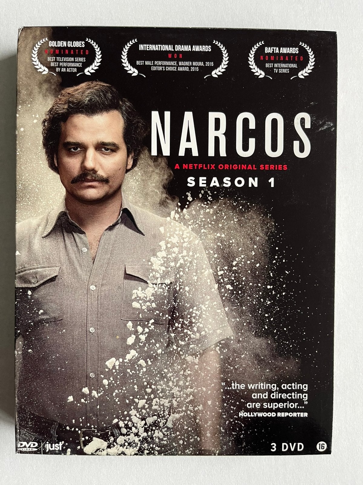 Narcos Seizoen 1 DVD - Netflix Original Serie, Cd's en Dvd's, Vanaf 16 jaar, Ophalen of Verzenden, Gebruikt, Drama