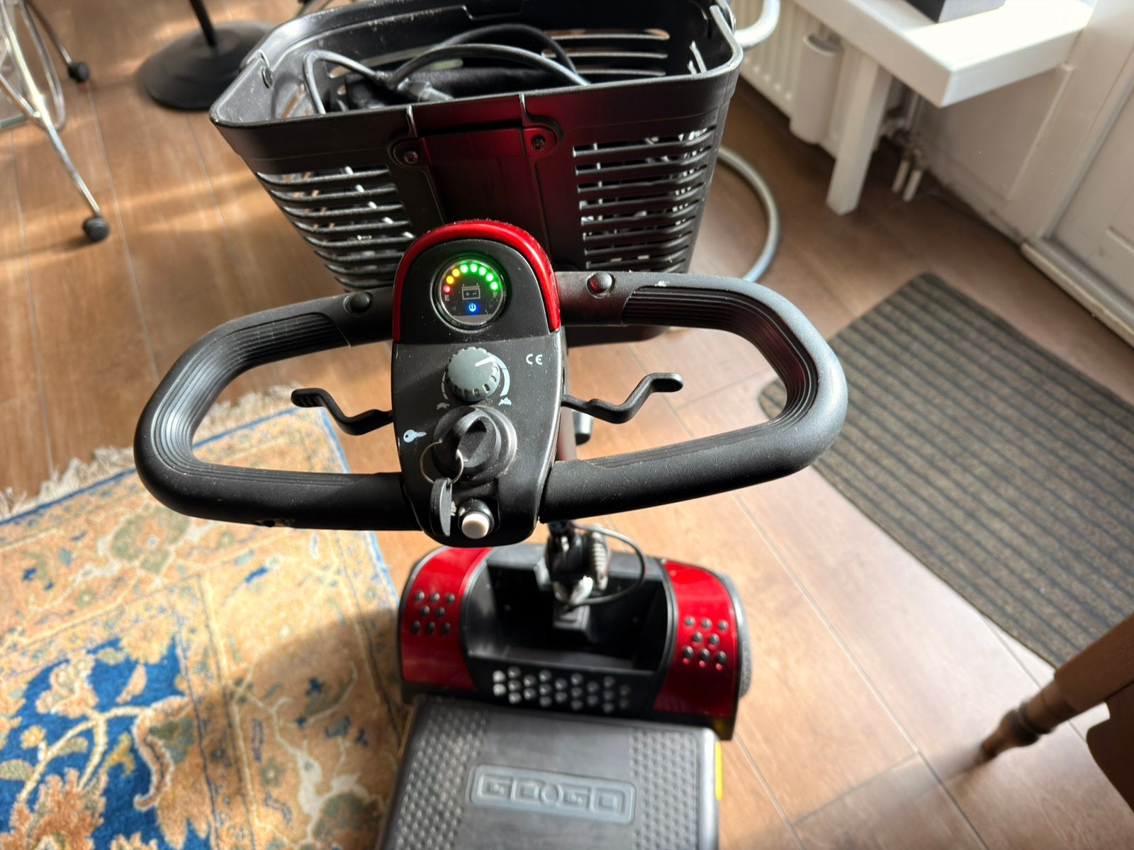 Go go elite traveler lx in nieuwstaat, Diversen, Rollators, Ophalen, Zo goed als nieuw