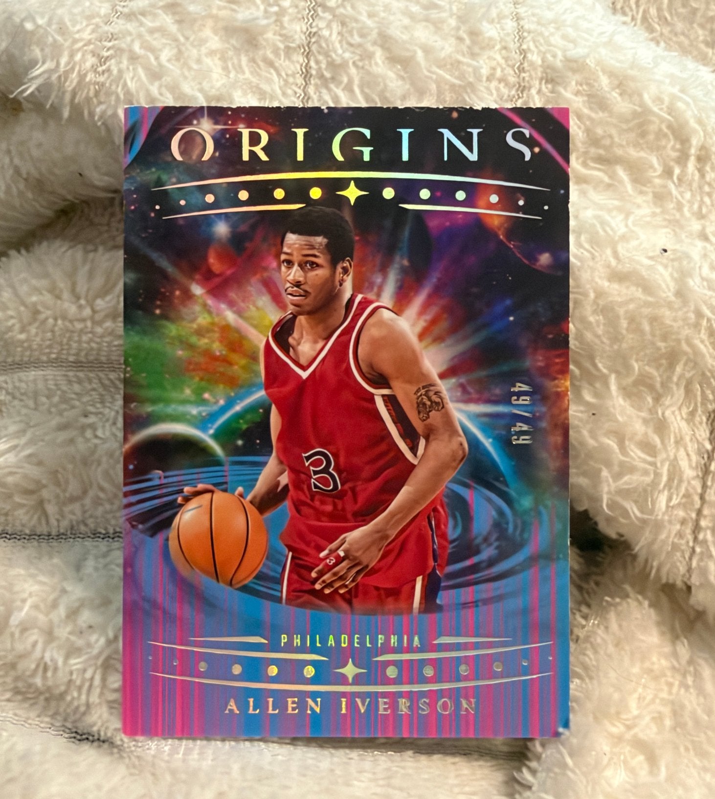 Allen Iverson 49/49 NBA Panini Origins basketball card cards, Ophalen of Verzenden, Nieuw, Overige typen