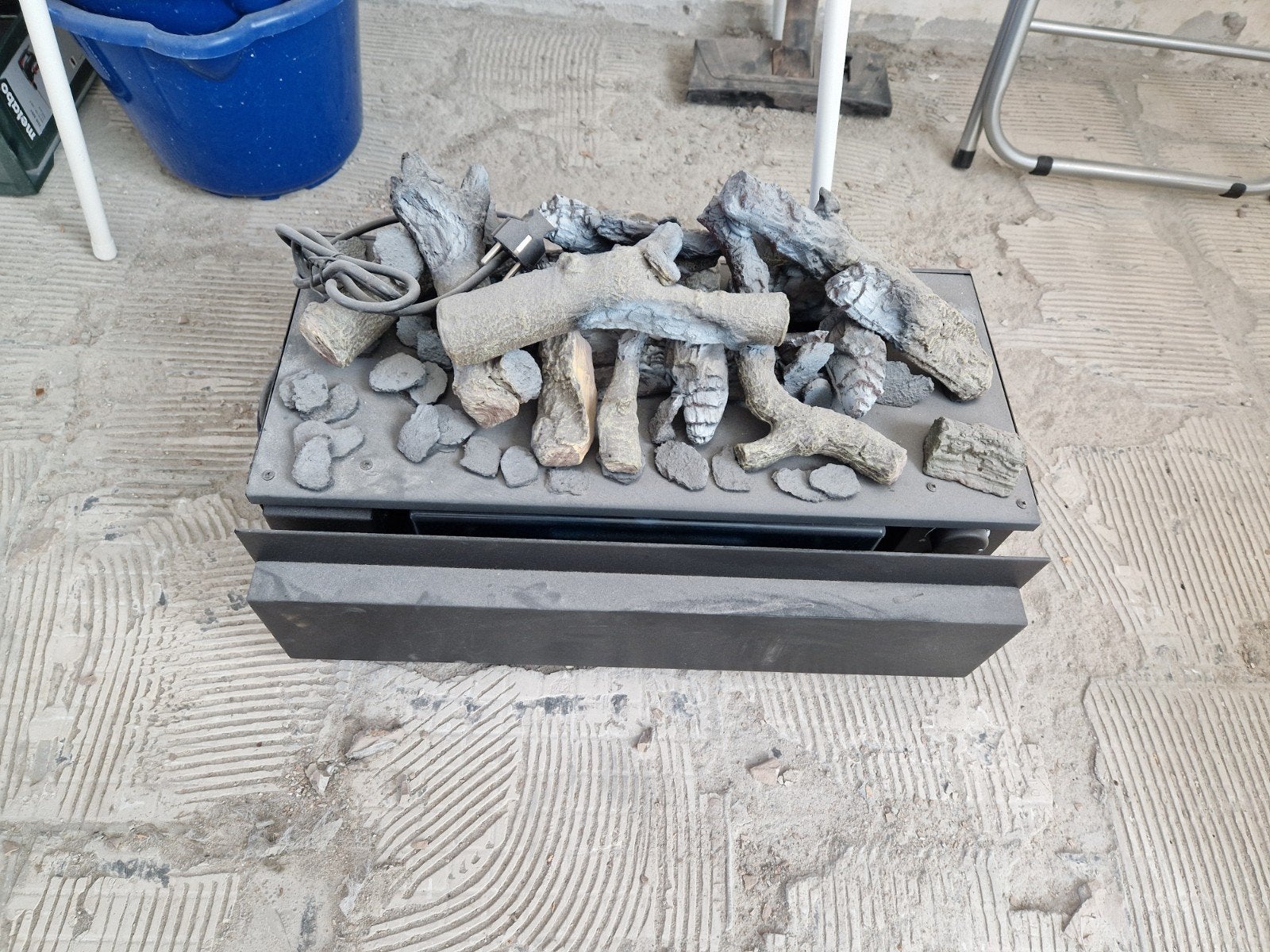 Dimplex Juneau M elektrische haard, Ophalen, Gebruikt, Inbouwhaard, Elektrische haard