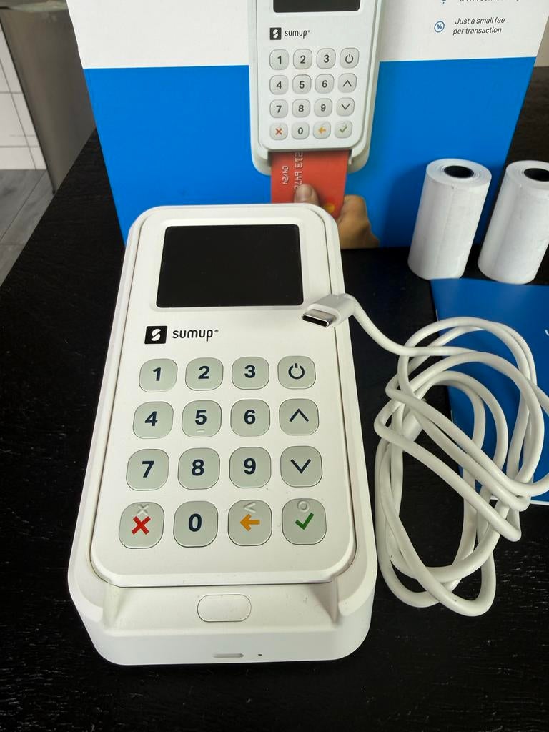 Sumup 3G+ Betaalpakket met Printer en Bonrollen, Verzamelen, Elektronische Apparatuur, Ophalen