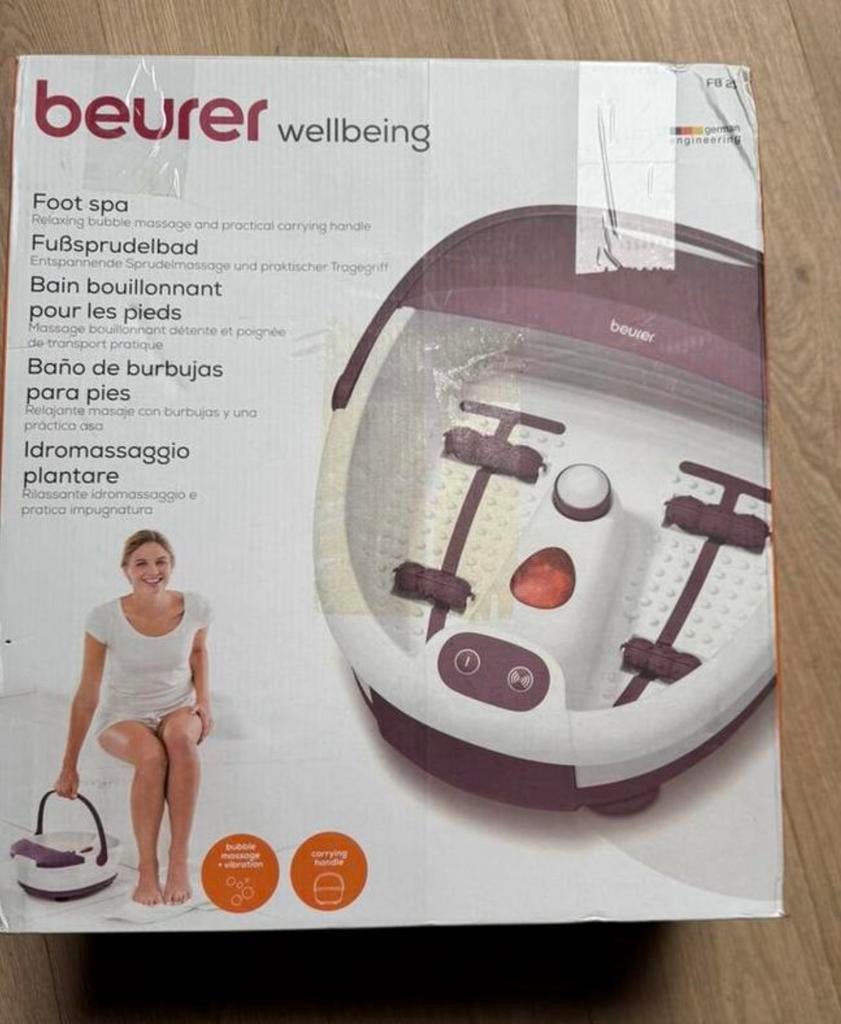 Voeten spa, Ophalen of Verzenden, Zo goed als nieuw, Hand- en Voetverzorging