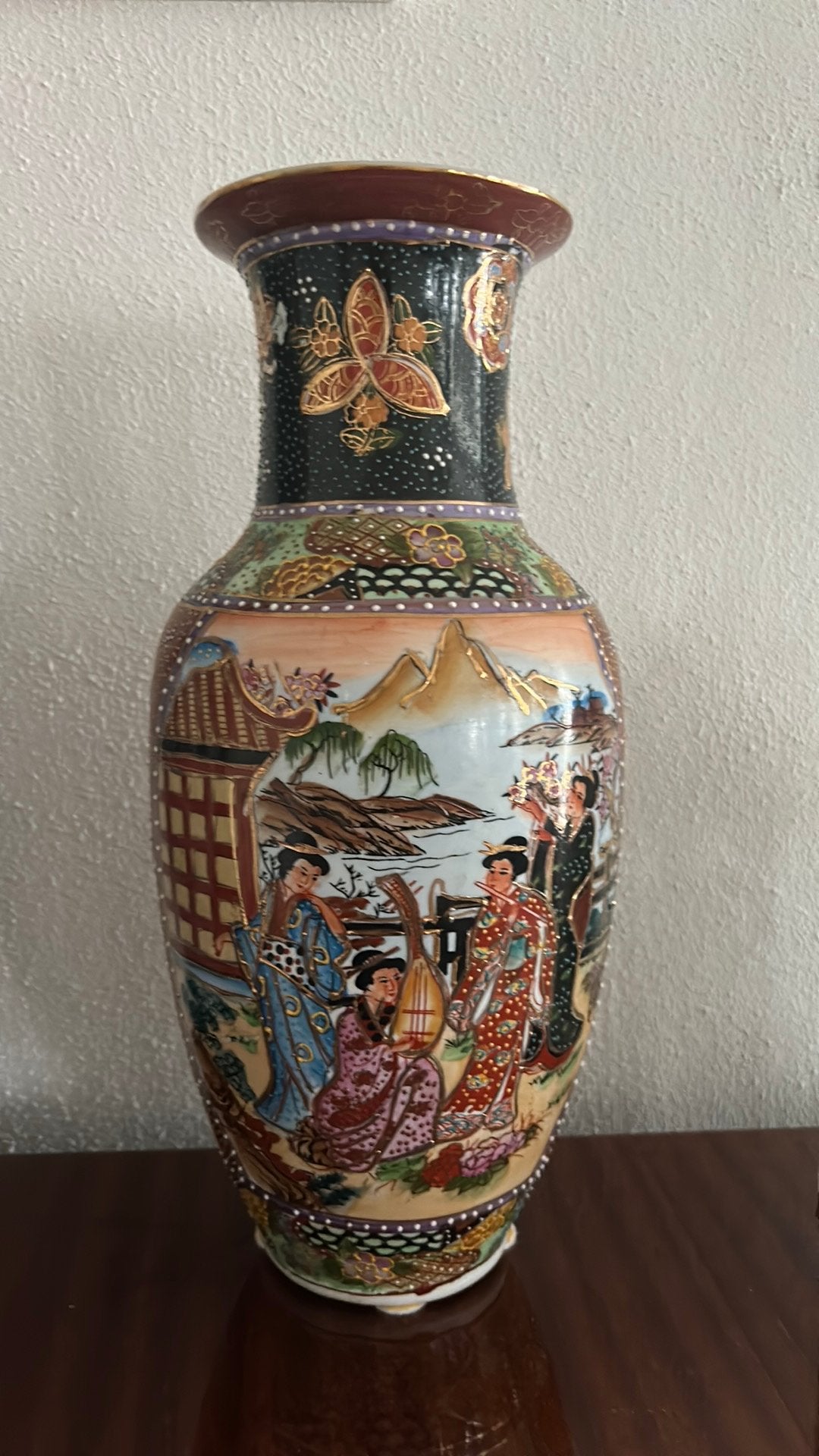 Chinese vaas, Huis en Inrichting, Woonaccessoires | Vazen, Ophalen, Zo goed als nieuw, 35 cm
