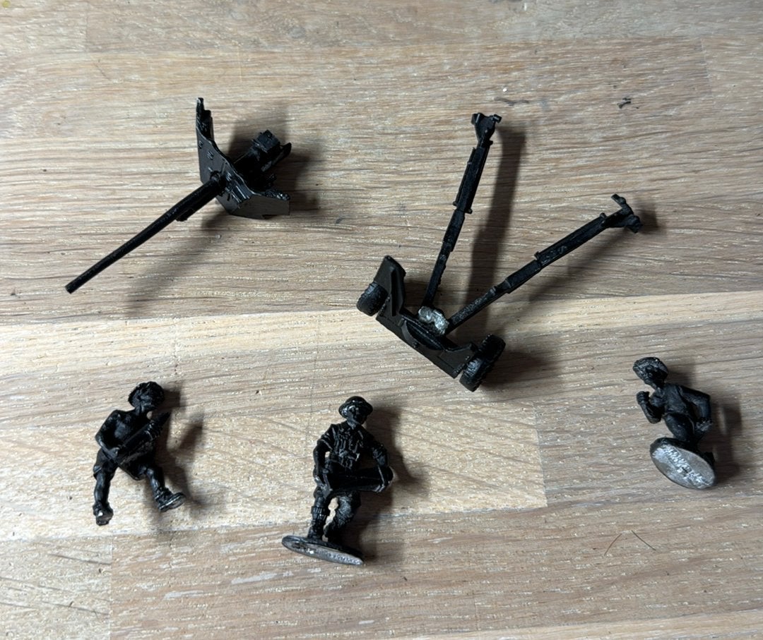Bolt Action British 8th Army 6 Pounder ATG, Ophalen of Verzenden, Historisch