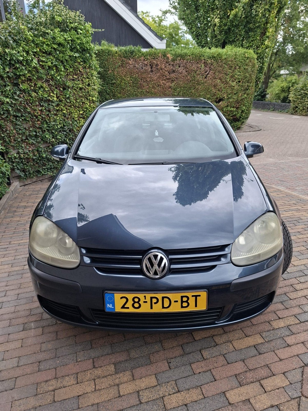 Volkswagen Golf 1.4 FSI 2004 Blauw, Auto's, Voorwielaandrijving, 4 cilinders, Blauw, 620 kg