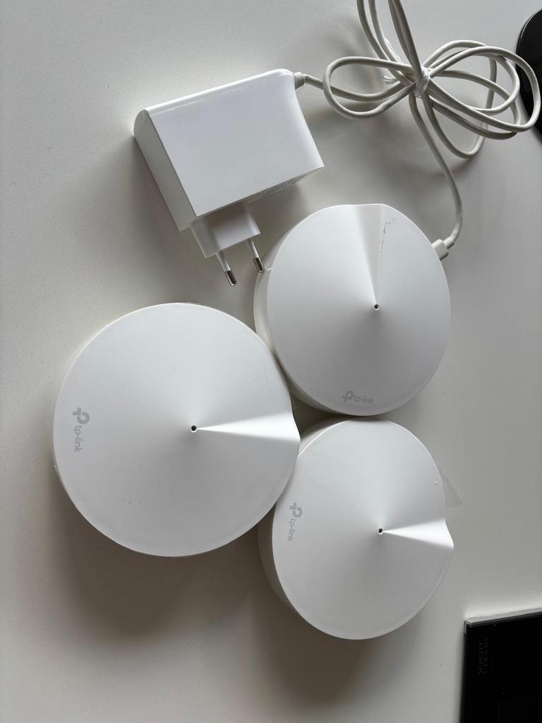 5x TP-Link Deco P7 AC1300 Hybride Mesh Wi-Fi Systeem, Computers en Software, WiFi-versterkers, Zo goed als nieuw, Ophalen of Verzenden