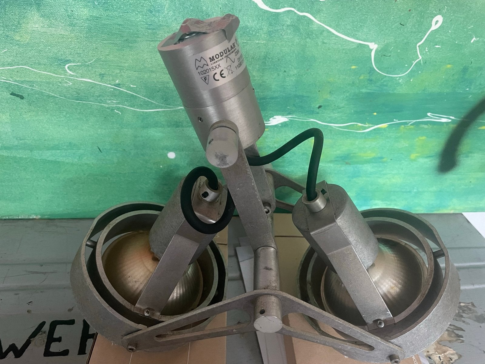 Modular Nomad PAR30 spots - aluminium, ouder type, Halogeen, Overige merken, Overige fittingen, Ophalen of Verzenden