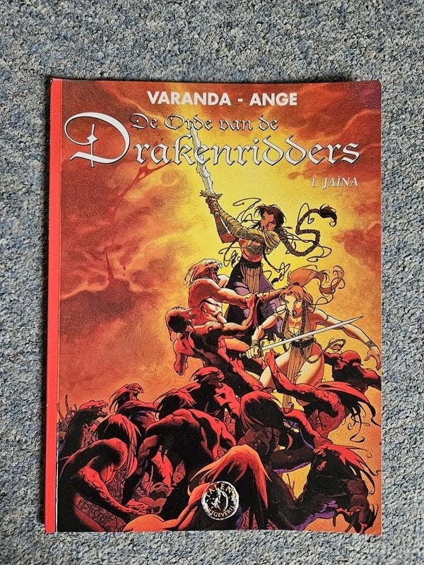 Stripboek De orde van de drakenridders - 1 Jaïna, Eén stripboek, Ophalen, Gelezen