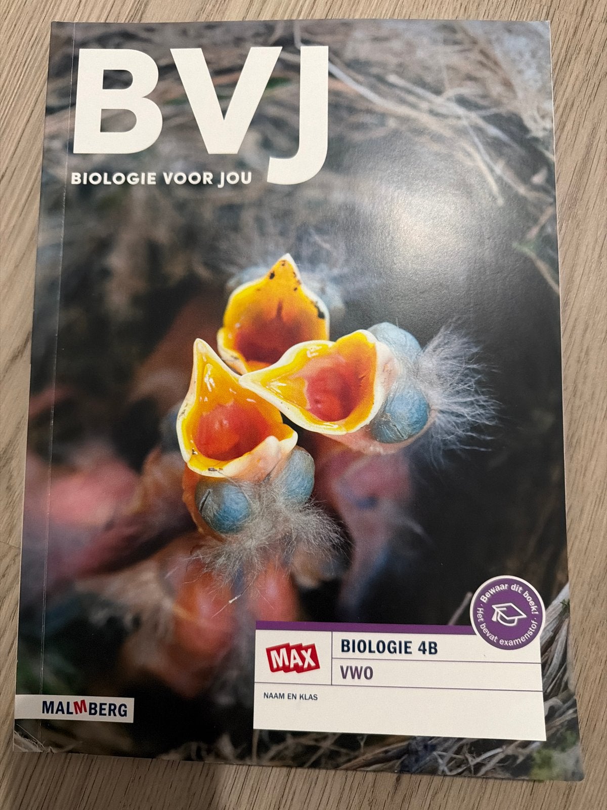 Biologie voor jou MAX Biologie 4B VWO Malmberg 7.0, Boeken, Schoolboeken, Ophalen of Verzenden, Zo goed als nieuw, VWO, Biologie