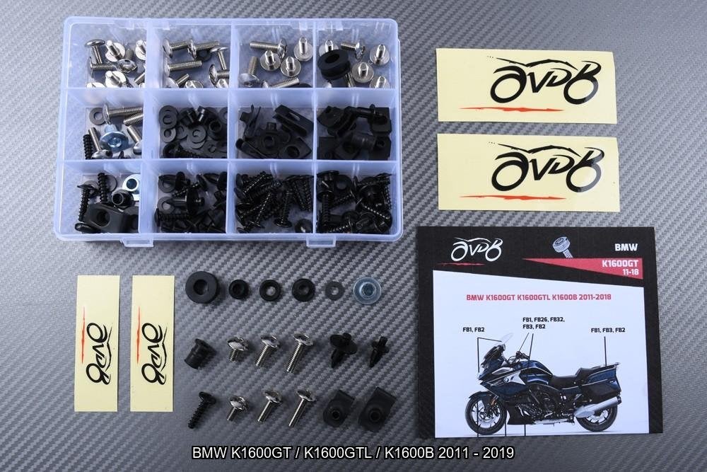 Kuip bouten set voor BMW K1600GT K1600GTL K1600B 2011 - 2019, Ophalen of Verzenden, Nieuw