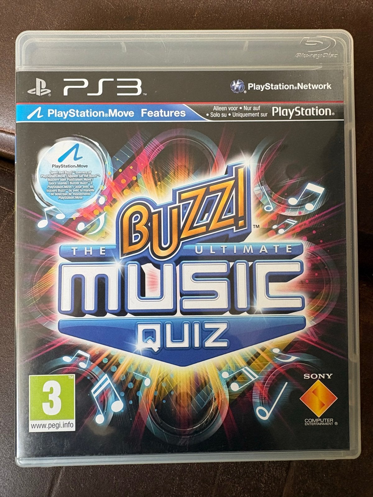 Buzz! The Ultimate Music Quiz PS3 - Muziekquiz, Muziek, Eén computer, Ophalen of Verzenden, Zo goed als nieuw