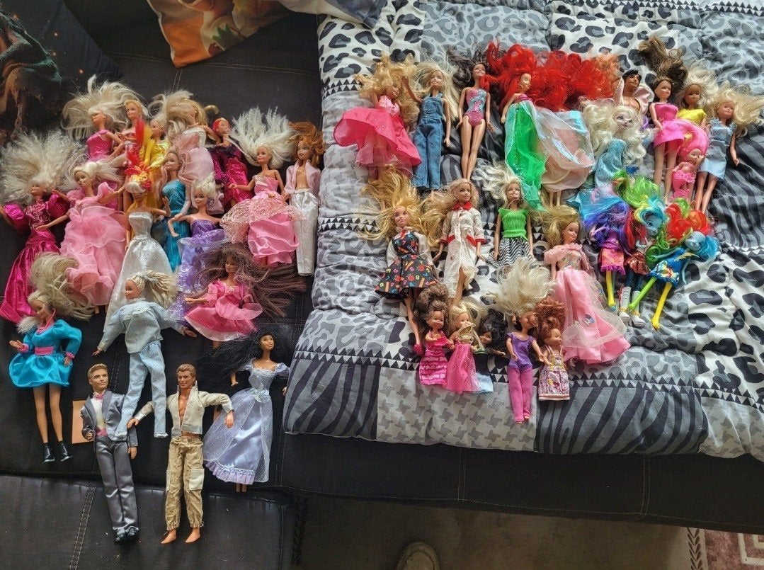 grote verzameling barbies, Ophalen of Verzenden, Gebruikt, Barbie