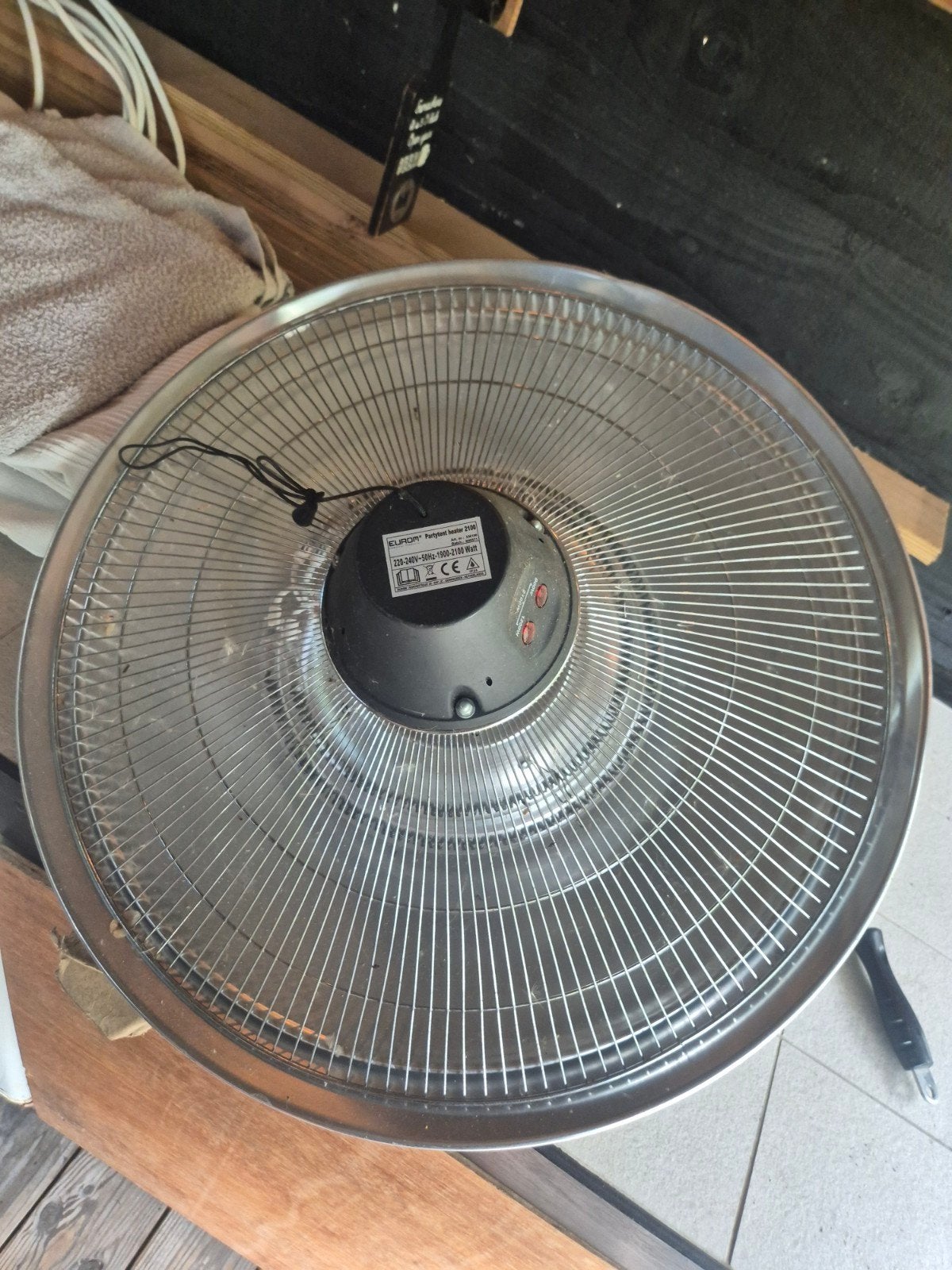 Eurom Partytent Heater 2100W - Nieuw!, Ophalen