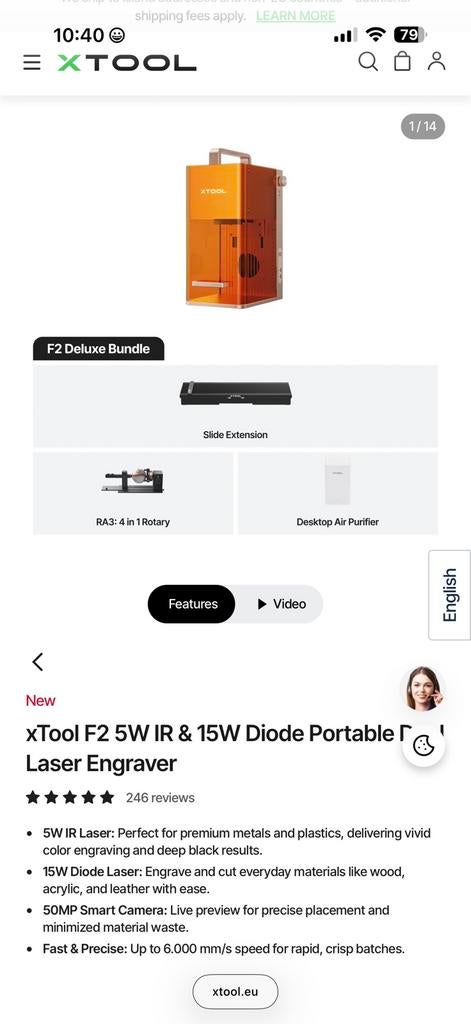 Zgan Xtool f2 bundel  met meer als jaar garantie, Ophalen of Verzenden, Zo goed als nieuw