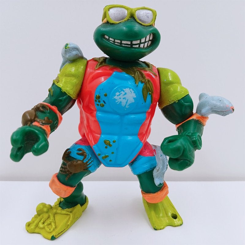 TMNT Mike the Sewer Surfer Playmates Toys 1990, Ophalen of Verzenden, Zo goed als nieuw