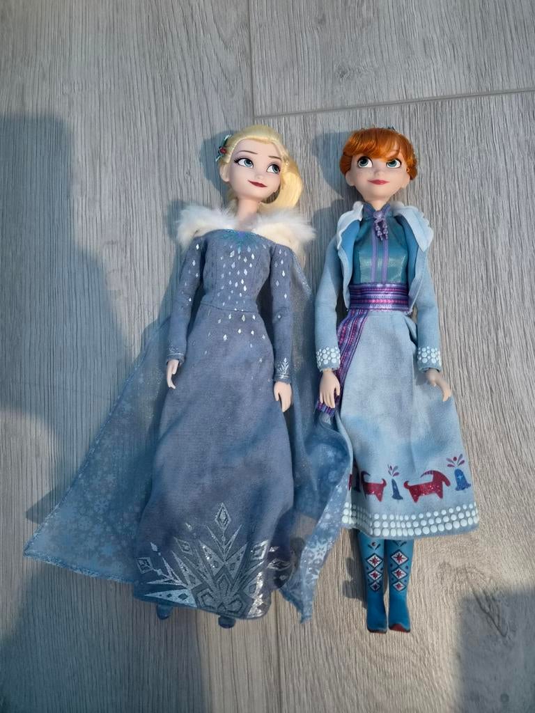 Anna & Elsa Olaf's frozen adventure, Ophalen of Verzenden, Zo goed als nieuw, Pop