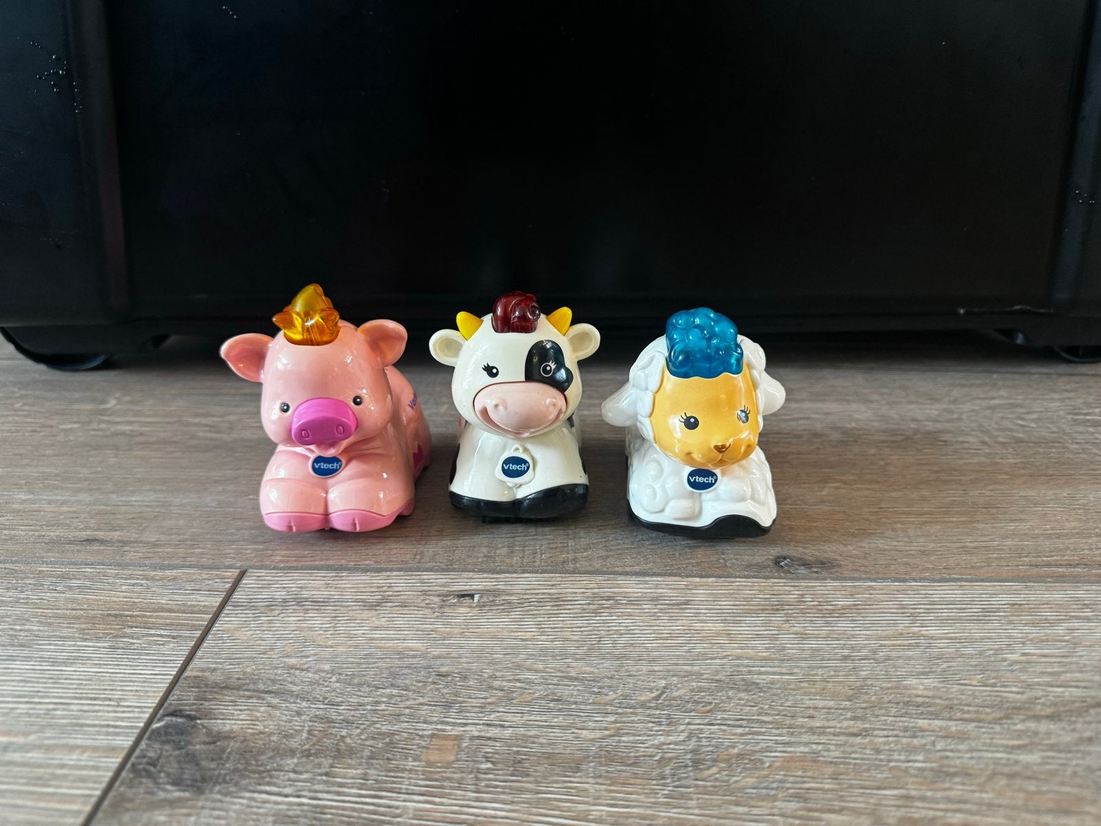 VTech Zoef Zoef Dieren: Varken, Koe en Schaap, Ophalen of Verzenden, Gebruikt