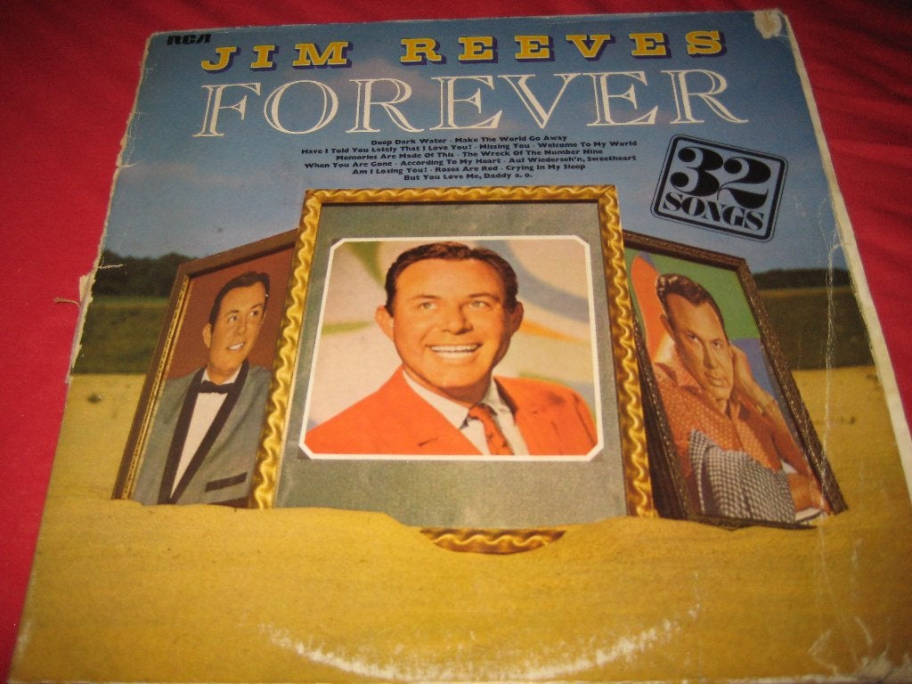 LP, Jim Reeves: Forever (alleen LP 1), Ophalen of Verzenden, Zo goed als nieuw, LP
