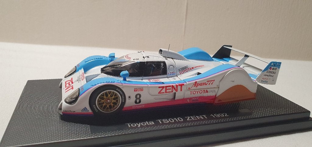 Ebbro Toyota TS010 ZENT 1992 #8, Ophalen of Verzenden, Zo goed als nieuw, Auto, Overige merken