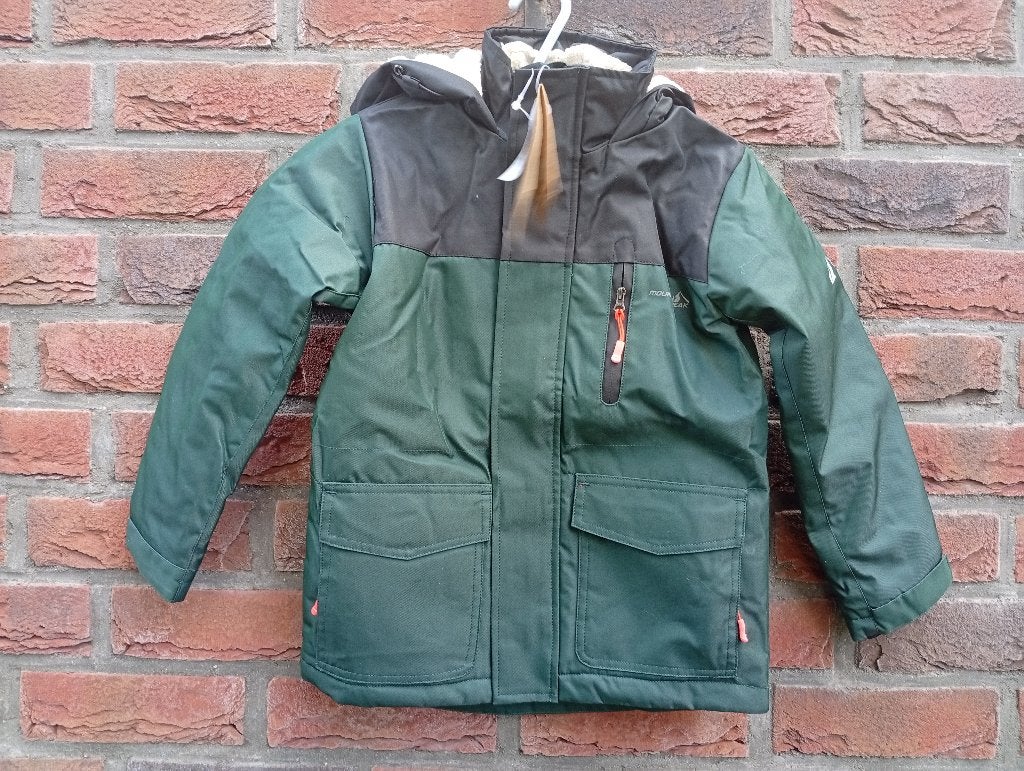 Mountain Peak zwart/groene jongens winterjas maat 116, Kinderen en Baby's, Nieuw, Ophalen of Verzenden, Jongen, Mountain Peak