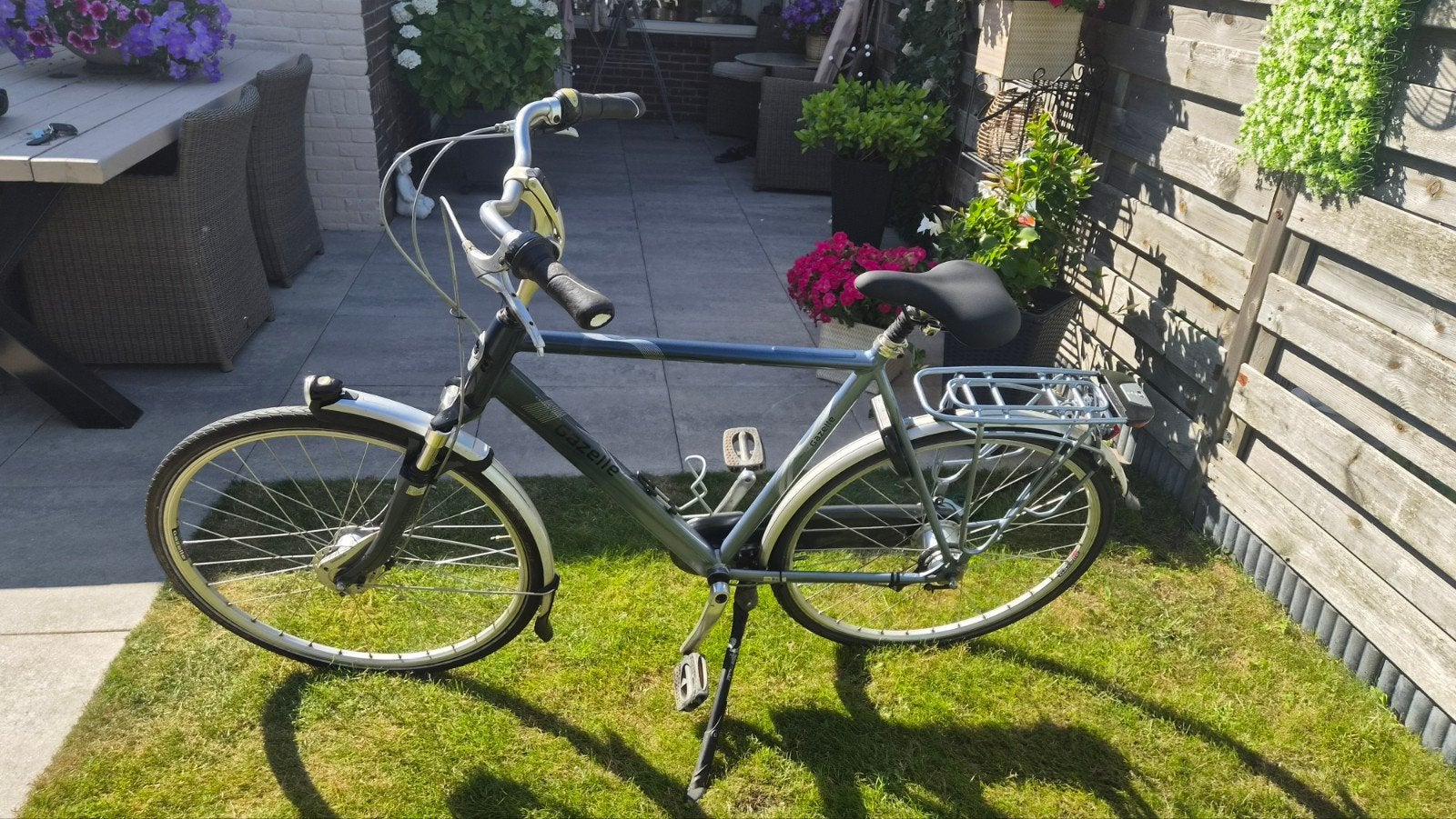 Gazelle herenfiets, Fietsen en Brommers, Fietsen | Driewielfietsen, Ophalen, Gebruikt, Trommelrem, Gazelle