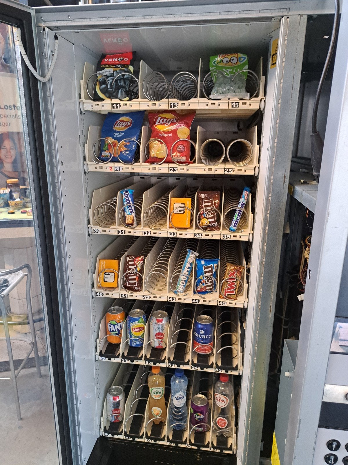 fris/snack automaat gekoeld, Verzamelen, Ophalen