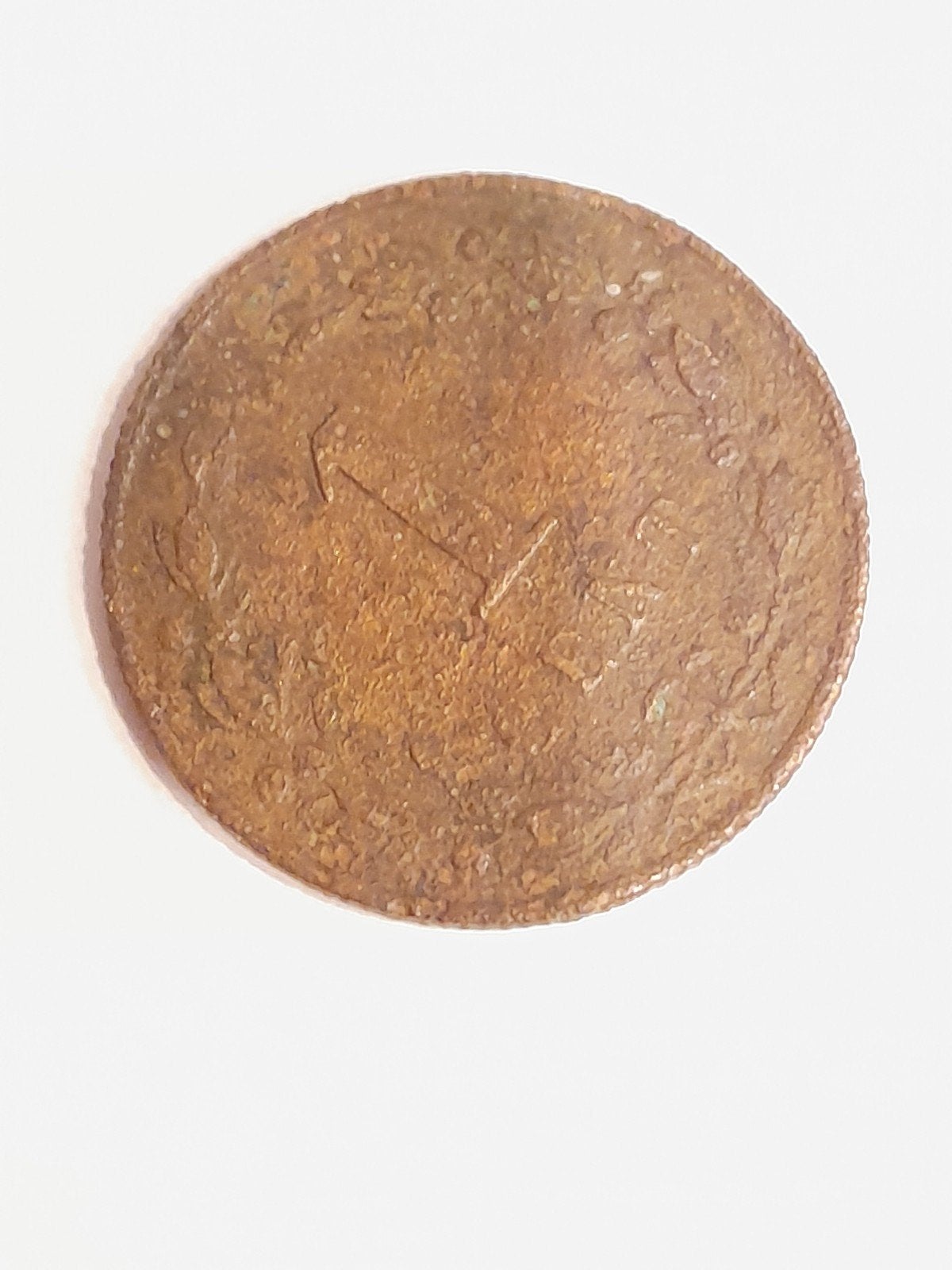 Zeldzame 1 cent munt uit 1877 - Koning Willem III, Ophalen of Verzenden