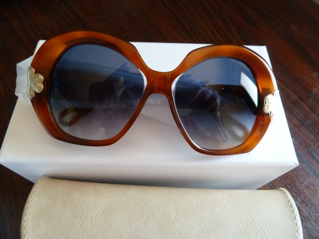 Chloé Venus CE743S, Design zonnebril, Overige merken, Zonnebril, Bruin, Nieuw