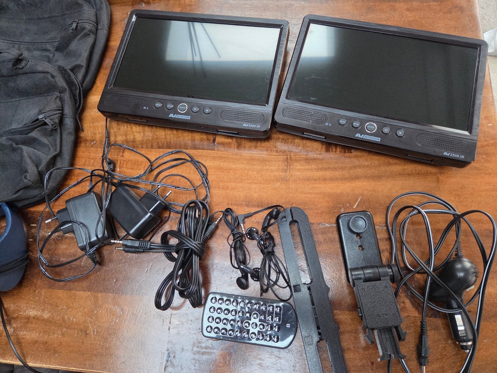 Draagbare DVD-spelerset Autovision met accessoire, Gebruikt, Draagbaar, Ophalen of Verzenden, Overige merken