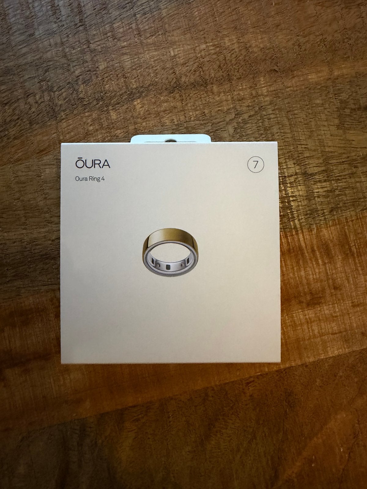 Nieuwe Oura Ring 4 Maat 7 Goud - gesaild!, Sieraden, Tassen en Uiterlijk, Ophalen of Verzenden, Nieuw, Geel