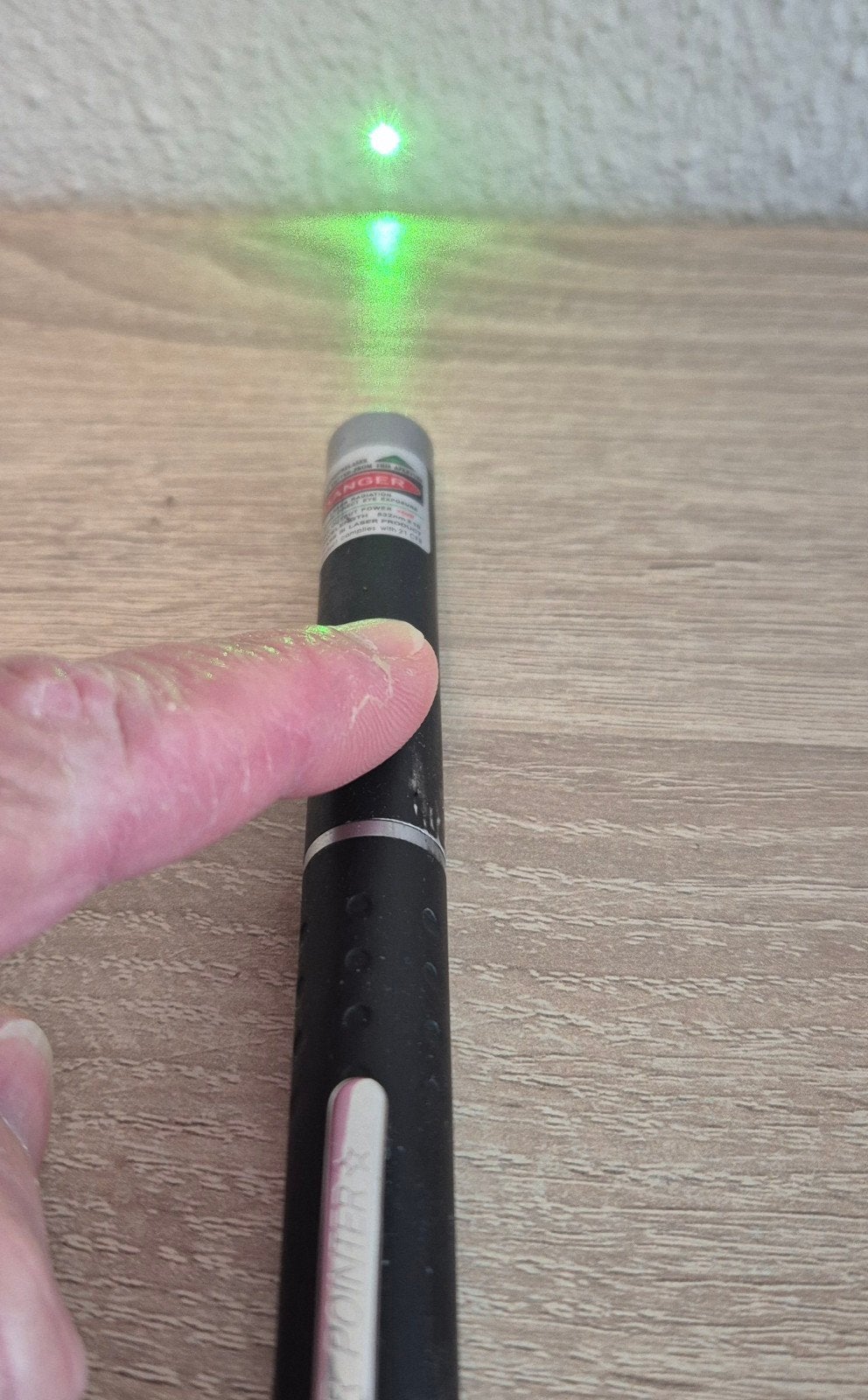 Laserpen groen., Ophalen of Verzenden, Gebruikt, Licht