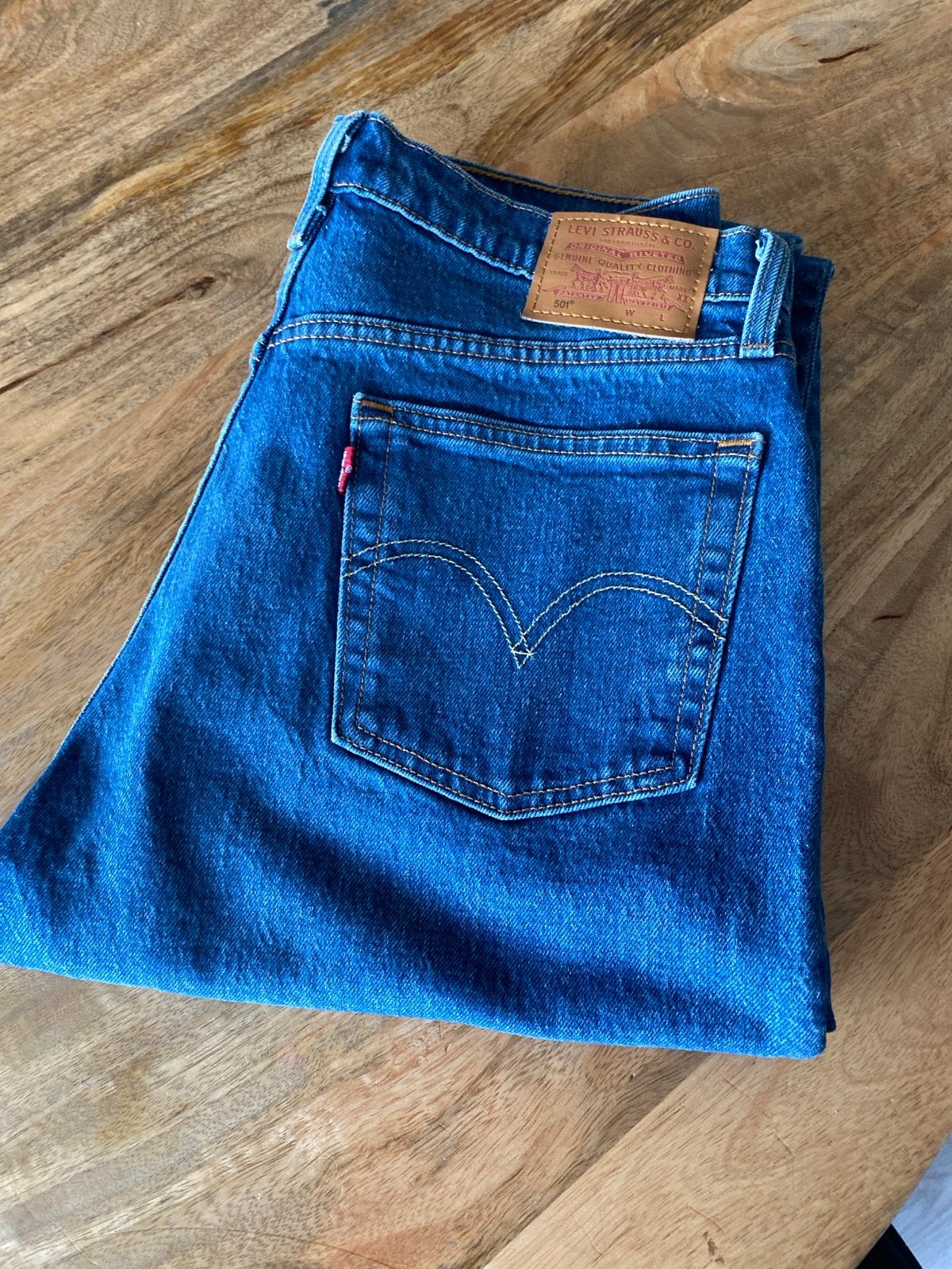 Levis 501 Jeans - Maat W29/L26, Ophalen of Verzenden, Zo goed als nieuw, Blauw, W28 - W29 (confectie 36)