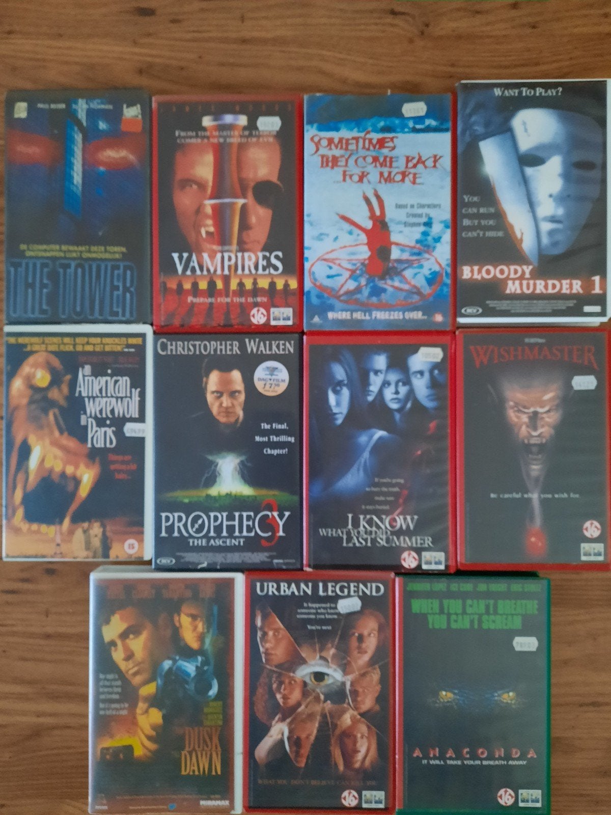 SOMETIMES THEY COME BACK FOR MORE! Horror Op Ex-Rental VIDEO, Horror, Gebruikt, Vanaf 16 jaar, Ophalen of Verzenden