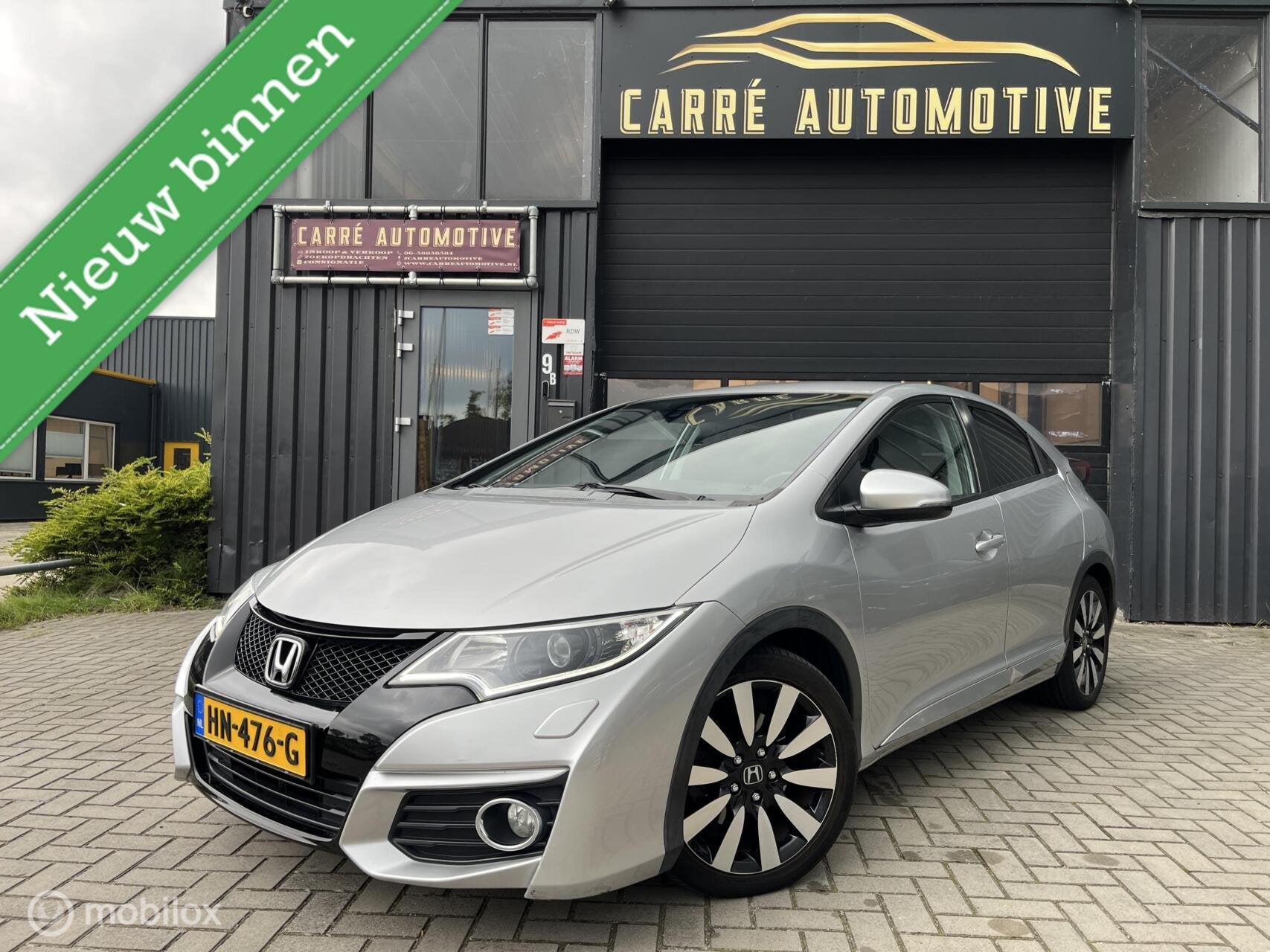 Honda Civic 1.4 Sport | Camera | Cruise | Navi | Stoelverwar, Auto's, Voorwielaandrijving, Stof, Gebruikt, 4 cilinders
