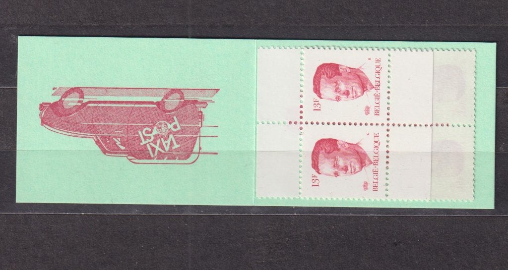 België 1986 postzegelboekje B18-V variëteit postfris **, Postzegels en Munten, Ophalen, Koninklijk huis, Postfris, Postfris