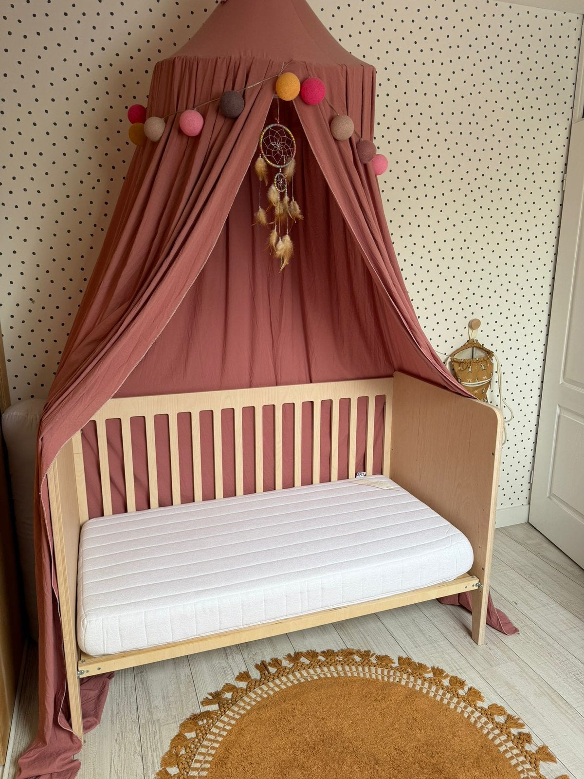 Complete Kidsmill Liv babykamer – doorgroeiledikant+commode, Ophalen, Verstelbaar, 190 cm of minder, Zo goed als nieuw