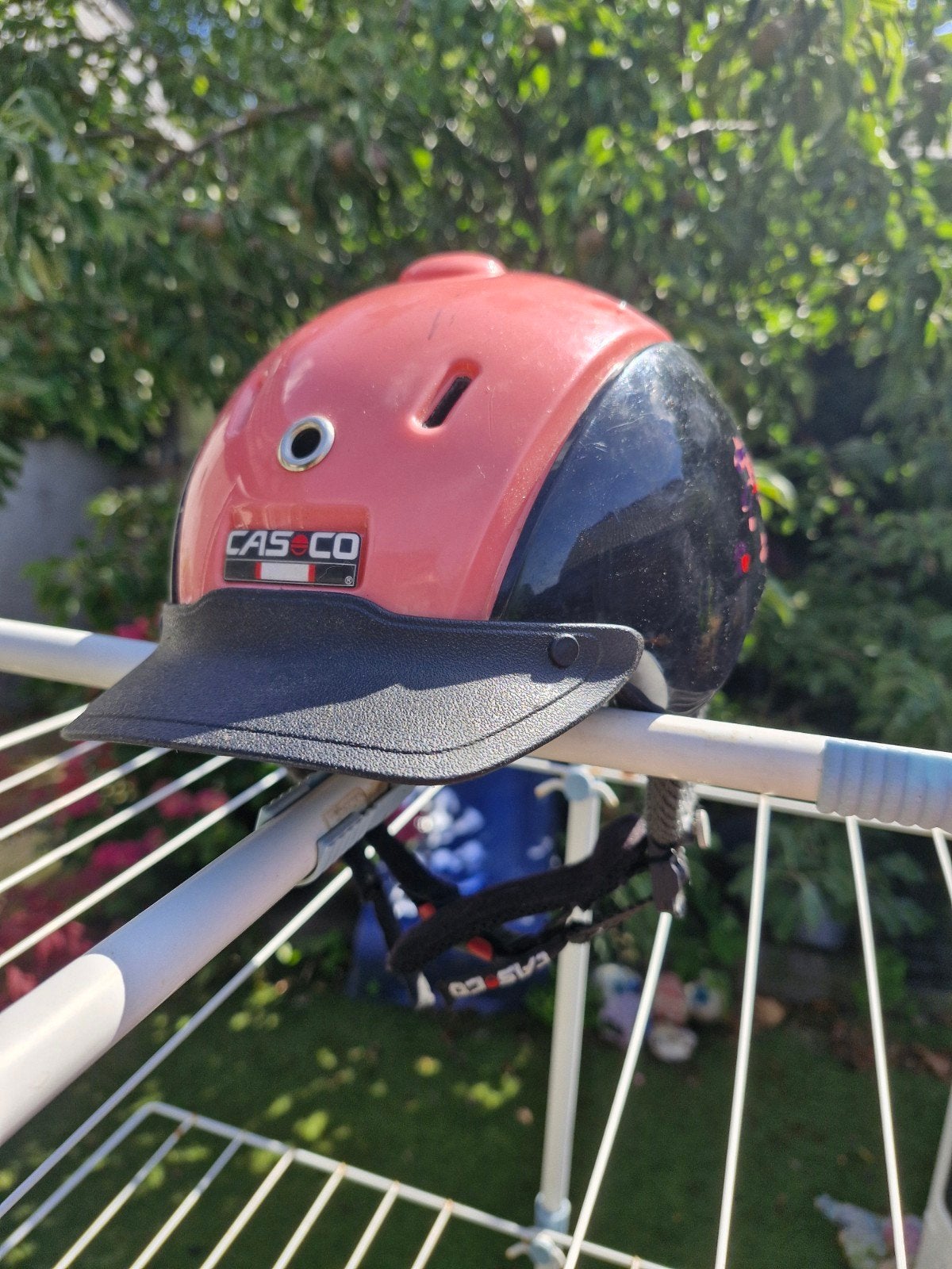 Casco kindercap, Kinderen, Ophalen of Verzenden, Zo goed als nieuw, Rijhelm/cap