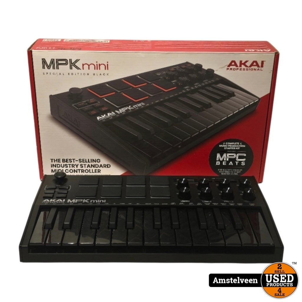 AKAI Professional MPK Mini | Nette Staat, Akai, Gebruikt, Support@akai.com, Akai Professional
200 Scenic View Drive
Suite 201
Cumberland, RI 02864
United States