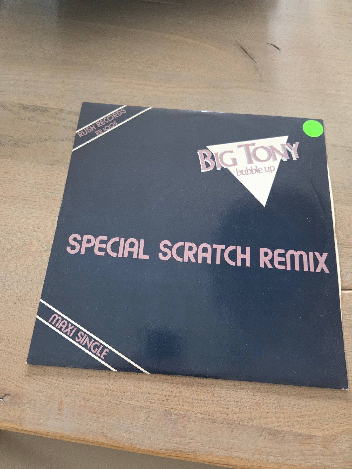 Big Tony - Bubble Up (Special Scratch Remix) LP, LP, Gebruikt, Ophalen of Verzenden, Dance en House