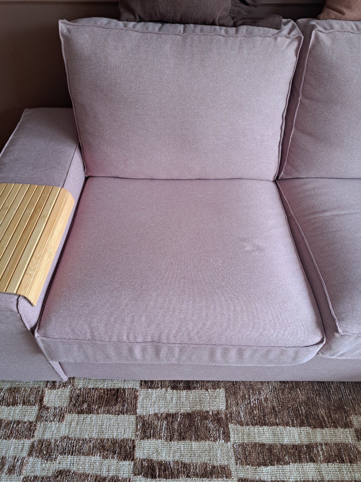 Bankhoes kivik bank ikea (oud rose), Ophalen, 250 tot 300 cm, Modern en comfortabel, 75 tot 100 cm